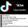 TikTok Likes     100 bis 50.000 Möglich