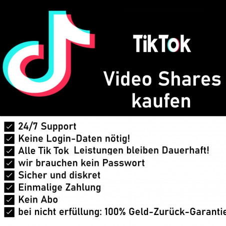 Tik Tok Video shares kaufen