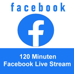 Facebook Live Stream 120 Min. kaufen