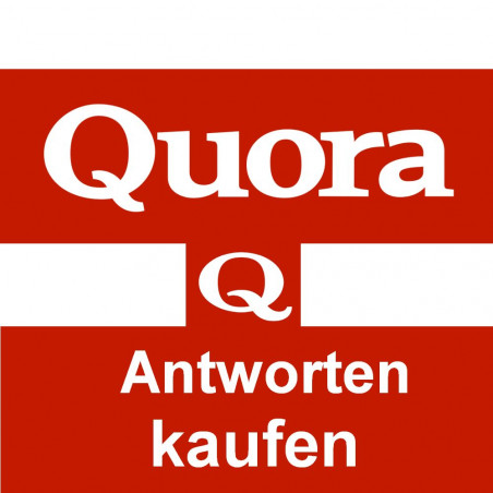 Quora Answers Antworten ab 2.- Euro kaufen