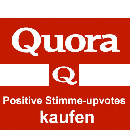 Quora positive Stimme upvotes ab 1.- Euro kaufen