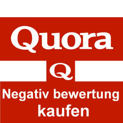 Quora 100 X negative Bewertung 3.- Euro kaufen