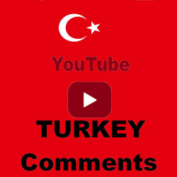 YouTube TURKEY Comments nur hier ab 1.- Euro kaufen