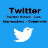 Twitter Views-Impressions-Live-Comments