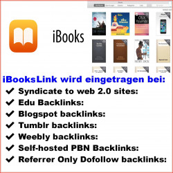 iBooks Internet vermarktung als SEO Backlinks -nur bei uns ab 10.- Euro kaufen