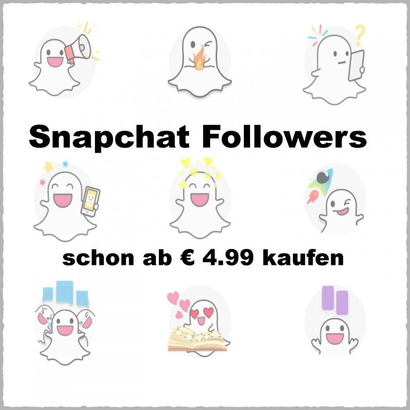 Snapchat Followers super guenstig nur hier|ab 1.- kaufen PayPal Checkout-diskret
