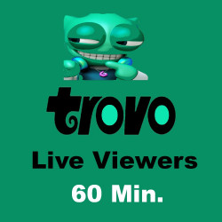 Trovo Live Viewers-nur hier ab 3.- Euro 60 Minuten