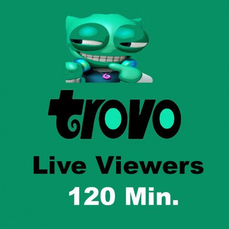 Trovo Live Viewers-nur hier ab 5.- Euro 120 Minuten kaufen| PayPal Checkout-diskret