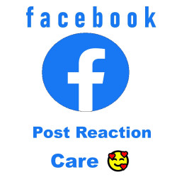 Facebook Post Reaction | Care 🥰 nur hier ab 4.- kaufen