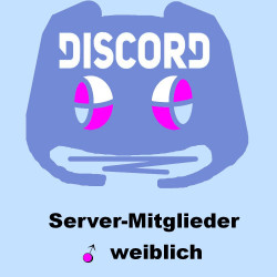 Discord Server-Mitglieder- weiblich ♀️ab 3.- Euro kaufen