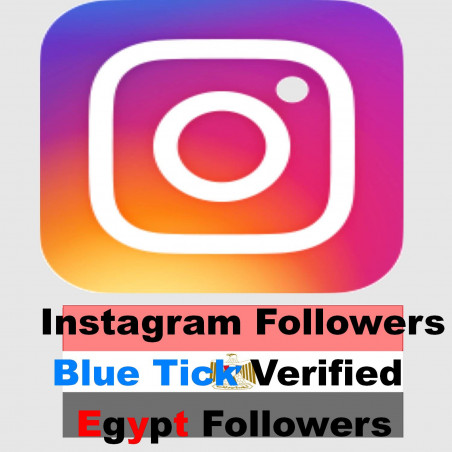 Instagram Followers Blue Tick Verified Egypt Followers