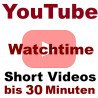 YouTube WatchTime bis 30 Min. Videos aktiv Member buy
