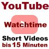 YouTube WatchTime bis 15 Min. Videos aktiv Member buy