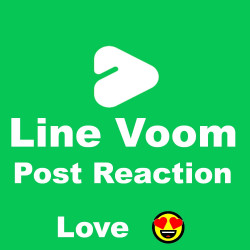 Line Voom Post Reaction Love super gÃ¼nstig-hier ab 5.-Euro