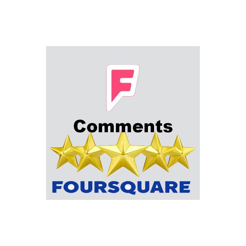 Foursquare Real Benutzerdefinierte Kommentare