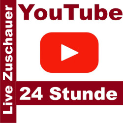 Youtube Live Zuschauer 24 Stunde kaufen