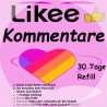 Likee Custom Comment super günstig-hier-ab 2.-Euro kaufen pay with PayPal-Crypto-30 Tage Refill!