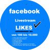 Facebook Livestream Likes|-hier-100 Likes ab 4.-Euro PayPal Checkout