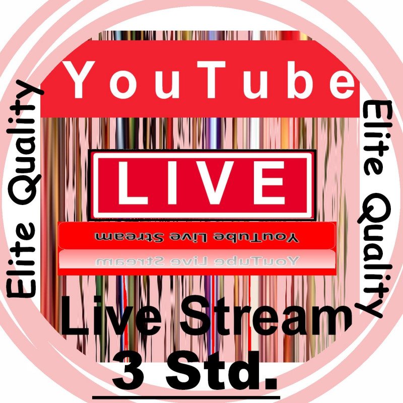 YouTube Live Stream-Zuschauer 3 Std.-super guenstig kaufen|-Elite Quality