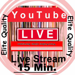 YouTube Live Stream -Stabil-Zuschauer 15 Min.-super guenstig kaufen|-Elite Quality