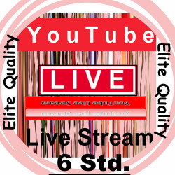 YouTube Live Stream-Zuschauer 6 Std.-super guenstig kaufen|-Elite Quality