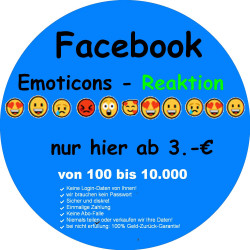 Facebook Emoticons-Reaktion-High Quality-nur hier|ab 3.-Euro PayPal Checkout