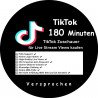 TikTok Livestream Views kaufen 180 Min. ab 9.- Euro-sichere Zahlung per Paypal