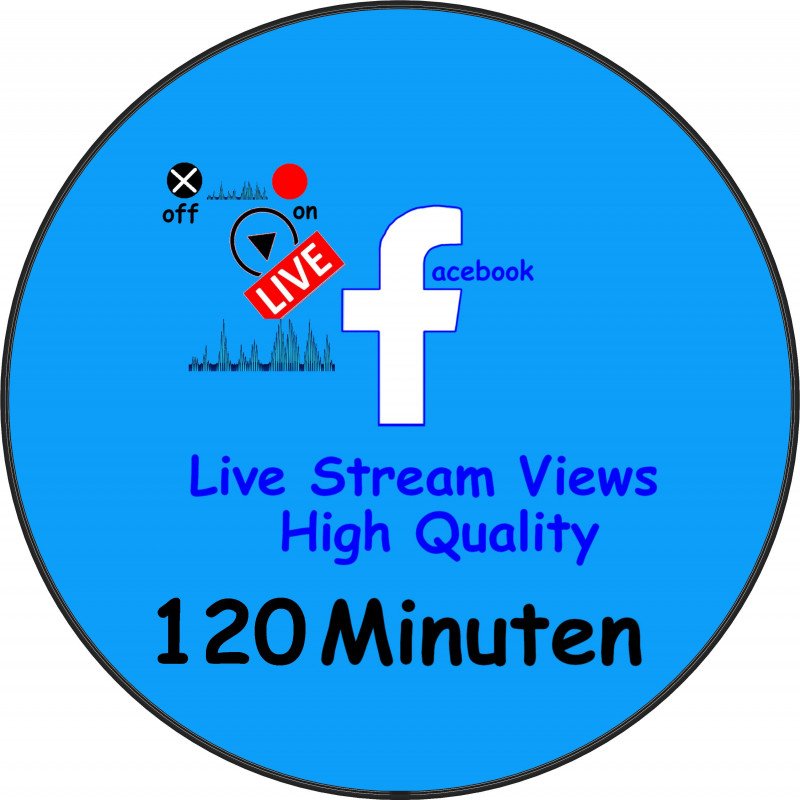 Facebook Live Stream 120 Min. kaufen