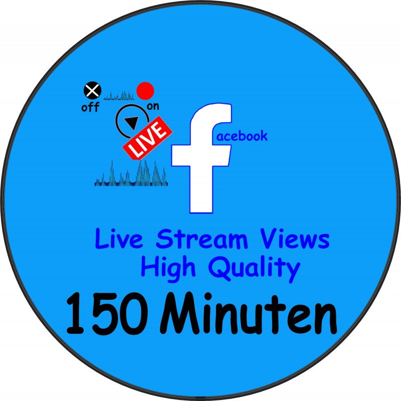 Facebook Live Stream 150 Min. kaufen