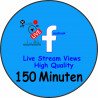 Facebook Live Stream 150 Min. kaufen