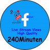 Facebook Live Stream 240 Min. kaufen
