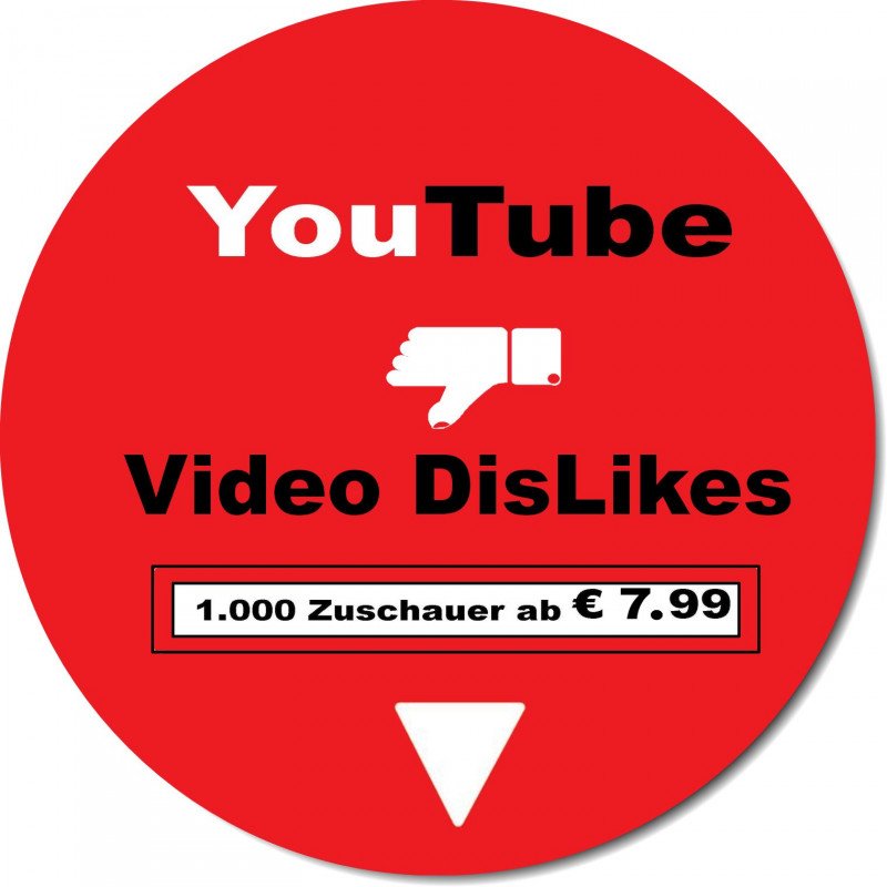 Youtube Video DisLikes-für-kurze-dauer-hier-ordern