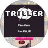 Video Views von Triller,aus USA, Brasilien, Canada oder England