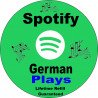 Spotify German Plays-ab 3.- Euro-sichere Zahlung per Paypal-mit-Geld-zurück-Garantie
