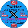 Twitter Live stream Views kaufen 120 Min. ab 21.- Euro-sichere Zahlung per Paypal