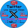 Twitter Live stream Views kaufen 30 Min. ab 12.- Euro-sichere Zahlung per Paypal