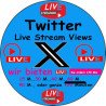Twitter Livestream Views kaufen 60 Min. ab 16.- Euro-sichere Zahlung per Paypal