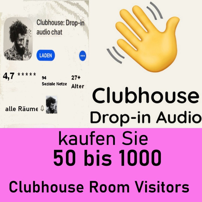 Clubhouse Zimmerbesucher kaufen, Clubhouse Room Visitors Clubhouse Zimmerbesucher kaufen, Clubhouse Room Visitors